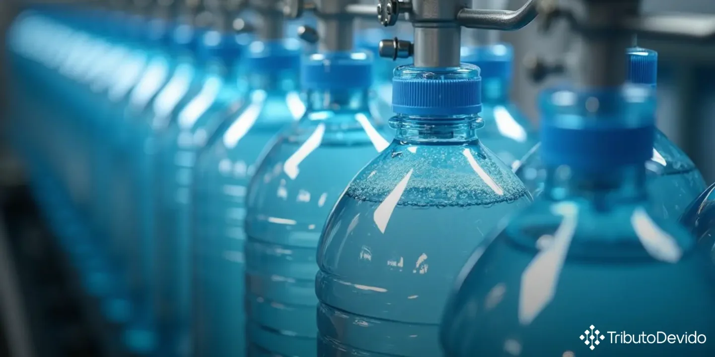 classificação fiscal NCM de água mineral artificial