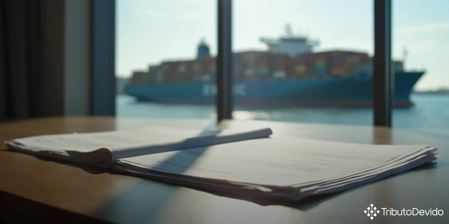 Obrigações acessórias Siscoserv transporte carga internacional