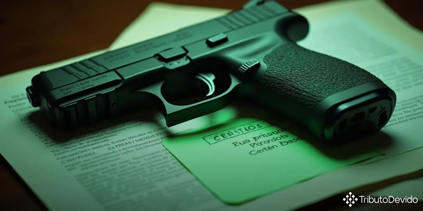 Importação armas competição