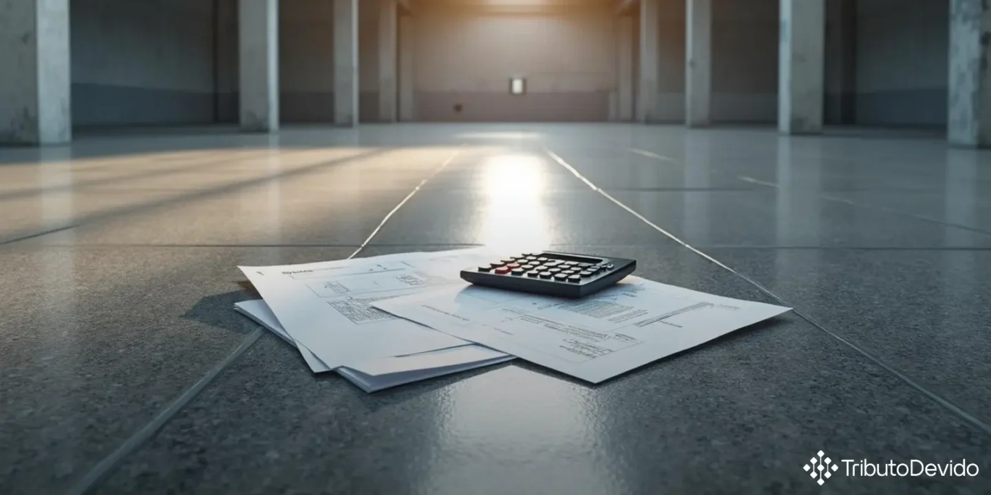 Dispensa de retenção tributária na aplicação de epóxi em pisos